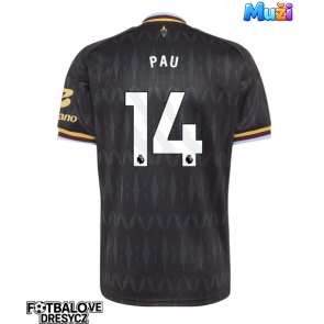 Aston Villa Pau Torres #14 Venkovní Dres 2026-27 Krátký Rukáv Aston Villa Pau Torres #14 Venkovní Dres 2026-27 Krátký Rukáv
